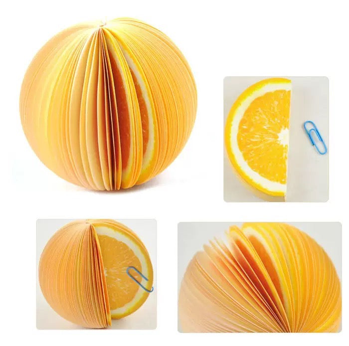 Creative DIY Memo Pad Sticky Notes - Various Fruit Style - Decoration On The Table