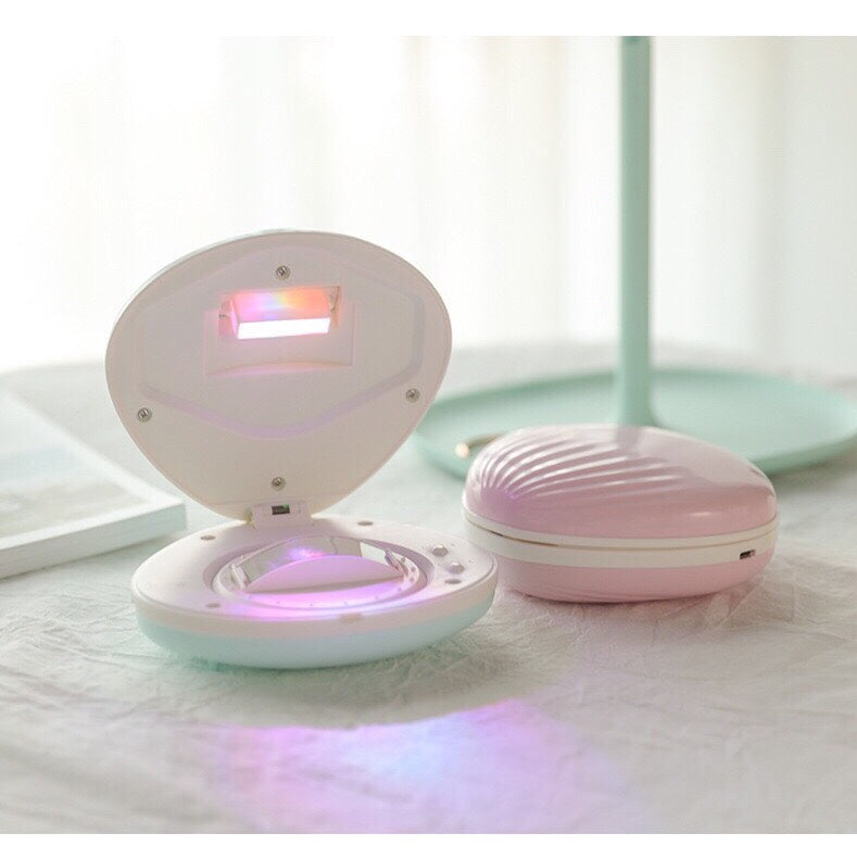 Rainbow Night Light Project - Rechargeable Shell Shaped Projector - Perfect Present Gift