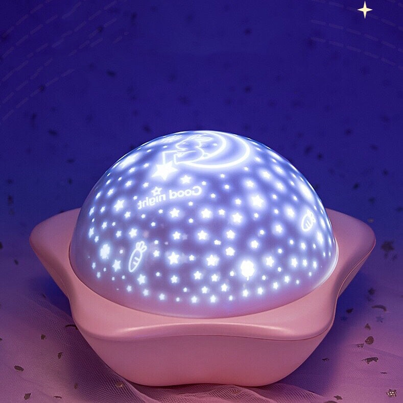 Star Night Light - 360 Rotating Universe Sky Projector Lamp -  For Kids Bedroom Home Decor - 6 Pattern