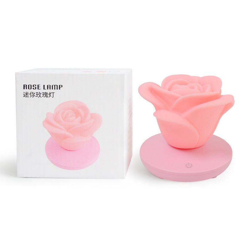 Rose Night Lights - Touch Control Lamp Led Night Light - Bedroom Lights Table Lamp Bedside Night Light Gift - for Valentine&