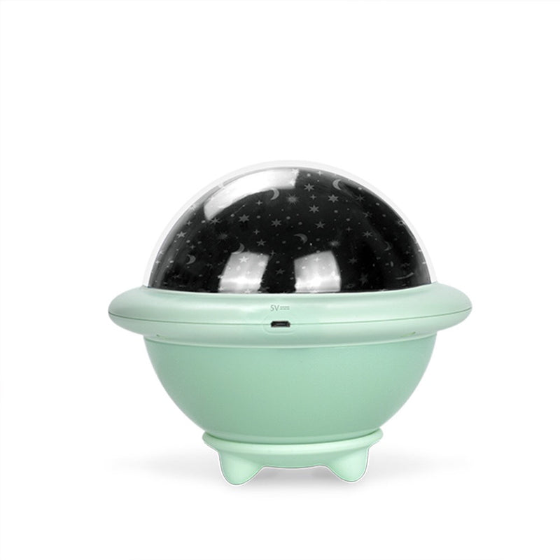 UFO Starry Night Light - 360 Rotating Universe Sky Projector Lamp -  for Kids Bedroom Home Decor - 3 Pattern
