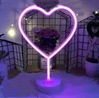 Love - Neon Night Light - Sign Wall Art Sign Night Lamp - Xmas Birthday Gift - Wedding Party Wall Hanging Neon Lamp Home Decor