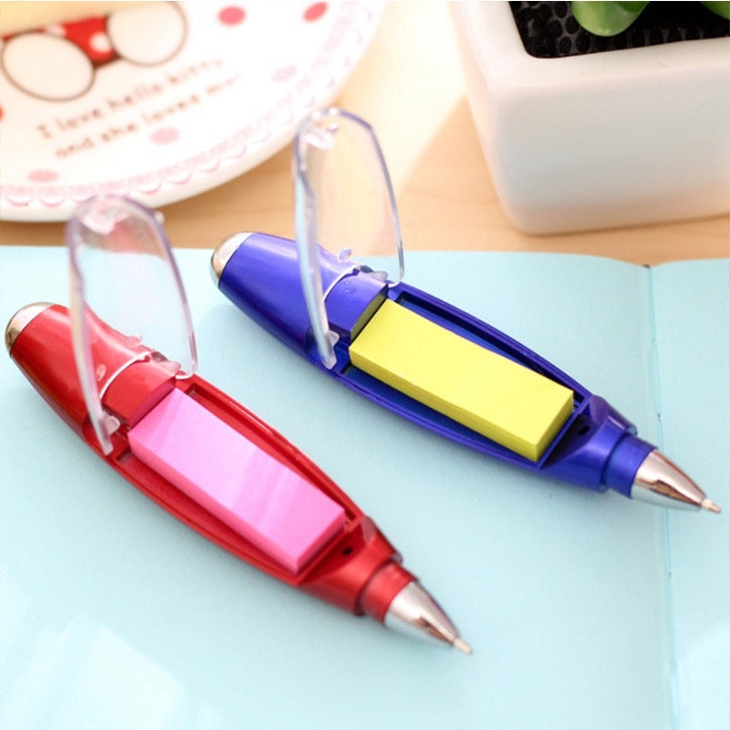 Creative Multifunctional Blue Ballpoint Pen With LED Light Sticker And Lanyard - School And Office Spplies