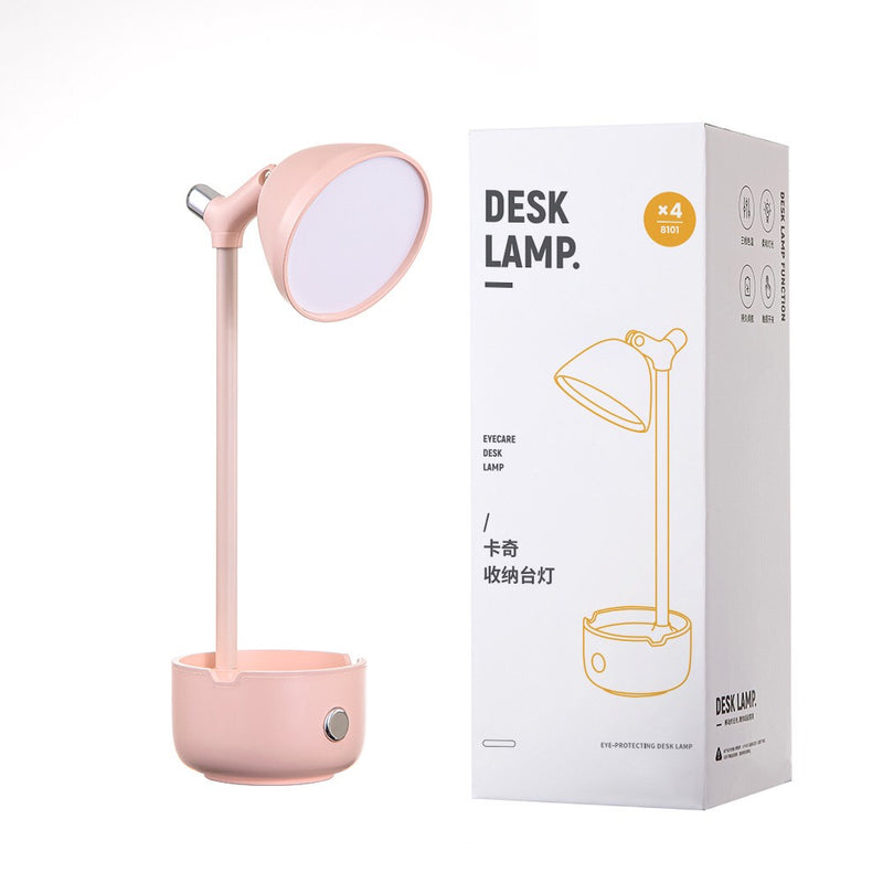 LED Desk Lamp - Eye-Protecting Table Lamps with Night Light - Touch Control for Home Office Bedroom