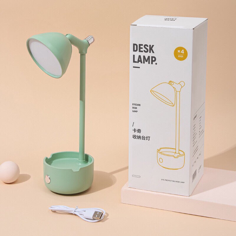 LED Desk Lamp - Eye-Protecting Table Lamps with Night Light - Touch Control for Home Office Bedroom