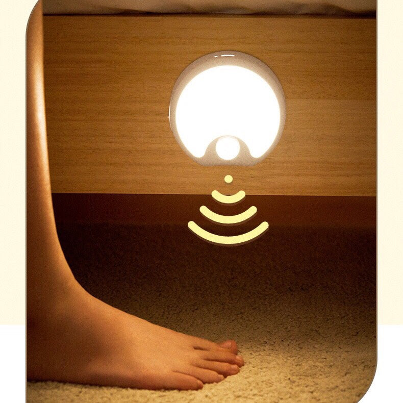 Leds Human Body Induction Light - Home Use - Baby Lovely Sleeping -  Night Lamp Bedroom - Wardrobe Stairs - Rechargeable Motion Sensing Light