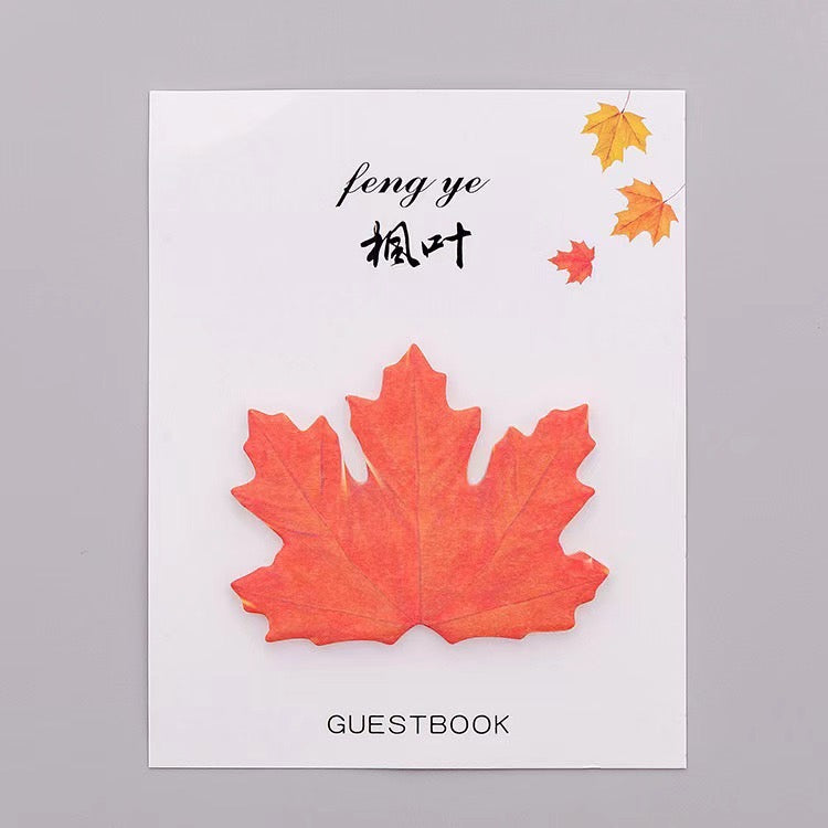 1 PC Fresh Leaves Memo Pad - Creative Sticky Notes