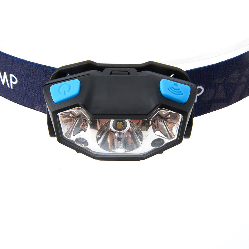 Super Bright Headlamp - USB Rechargeable Led Head Lamp - Adjustable Headband - Hard Hat Light Perfect for Camping - Hiking, Outdoors - Hunting - Running