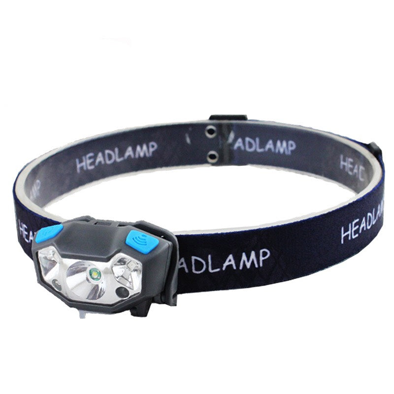 Super Bright Headlamp - USB Rechargeable Led Head Lamp - Adjustable Headband - Hard Hat Light Perfect for Camping - Hiking, Outdoors - Hunting - Running