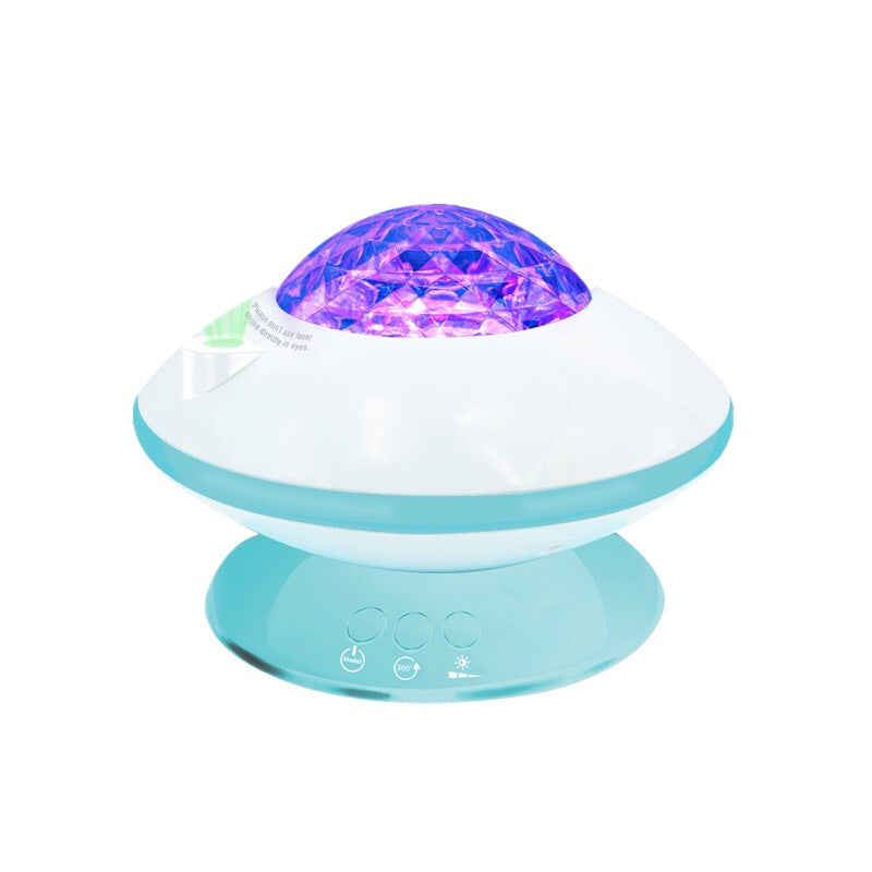 Starry sky aurora projection light - USB starry effect projection laser light - LED water pattern atmosphere night light