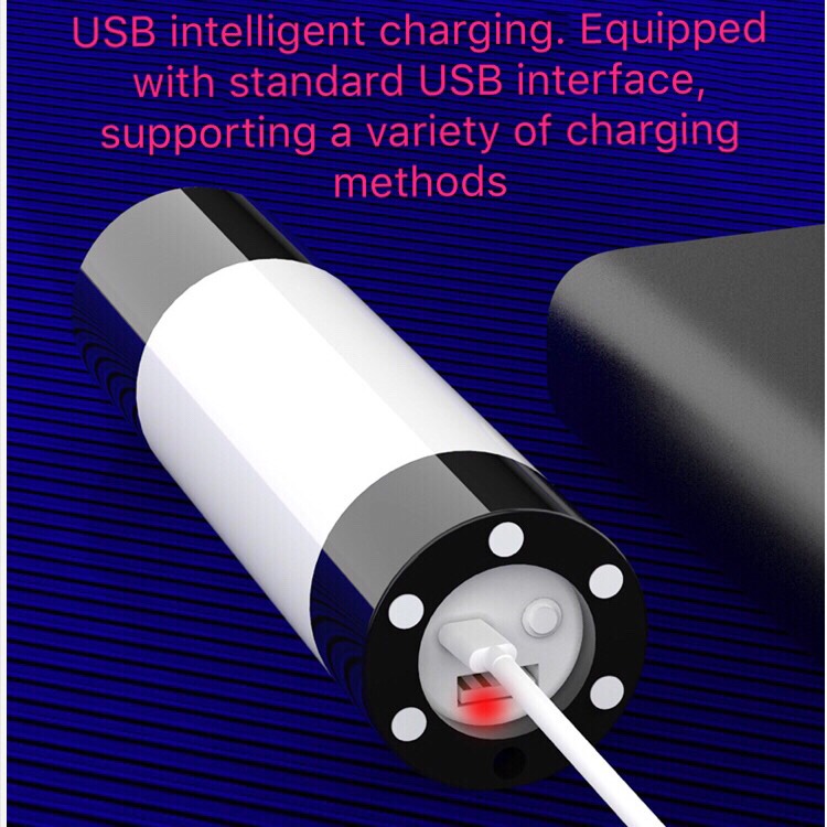 Flashlight - Rechargeable Portable Mini Torch Light - Zoomable Handheld Light outdoor