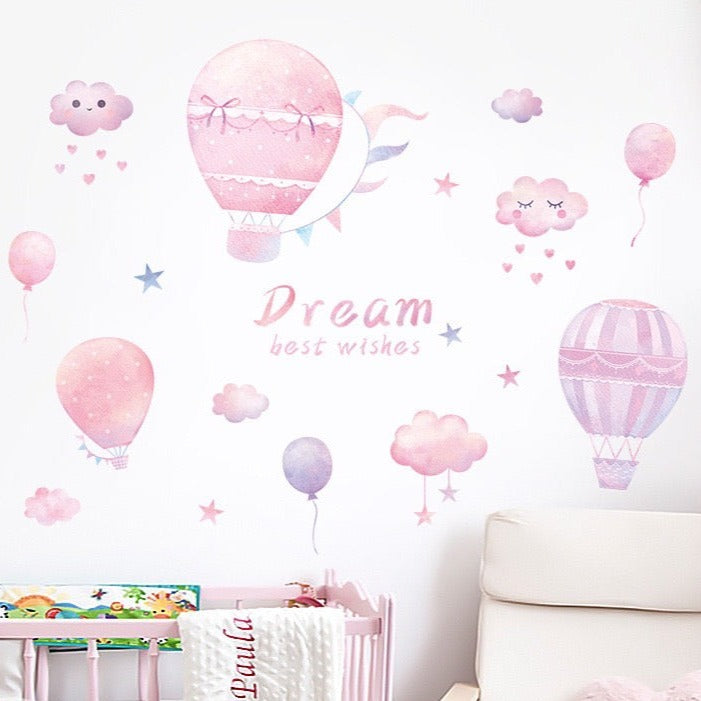 1 PC Creative Wall Sticker For Children Baby Girls Boys Room Nursery - Wall Art Decals Vinyl  Mural Kids Bedroom Home Decoration