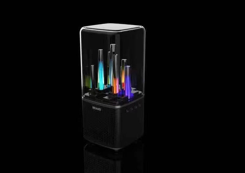 LED Bluetooth Speaker - Night Light Changing Wireless Speaker - Portable Wireless Bluetooth Speaker - 6 Color LED Themes, Handsfree/Phone/PC/MicroSD/USB Disk/AUX-in/TWS Supported