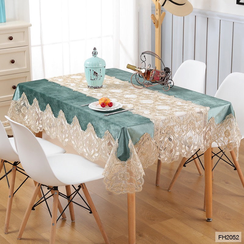 European - Flannel Embroidery - Tablecloth - Decoration