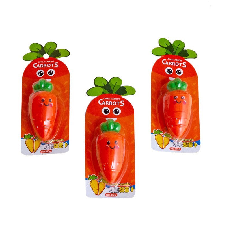 1 PC Novelty Cartoon Series Erasers Set - Kids Student School Stationery Style E