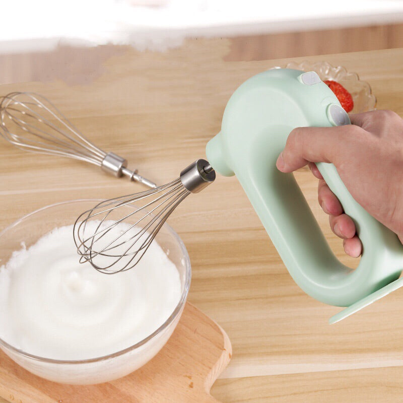 Hand Mixer - 3 Speed Electric Kitchen Handheld Mixers - For Whipping/Mixing Cake, Egg, Cream, Cookies