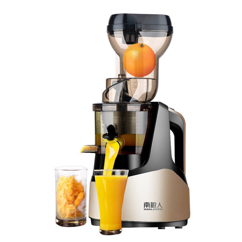 Mini Slow Juicer Screw - Cold Press Extractor - Patented Filter-Free Electric Fruit Vegetable Juicer Machine