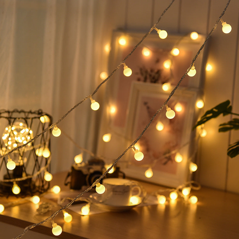 Globe String Lights - Battery Operated - For Indoor Outdoor Wedding Party  Festival Decoration