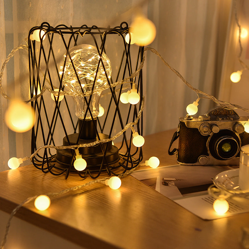 Globe String Lights - Battery Operated - For Indoor Outdoor Wedding Party  Festival Decoration