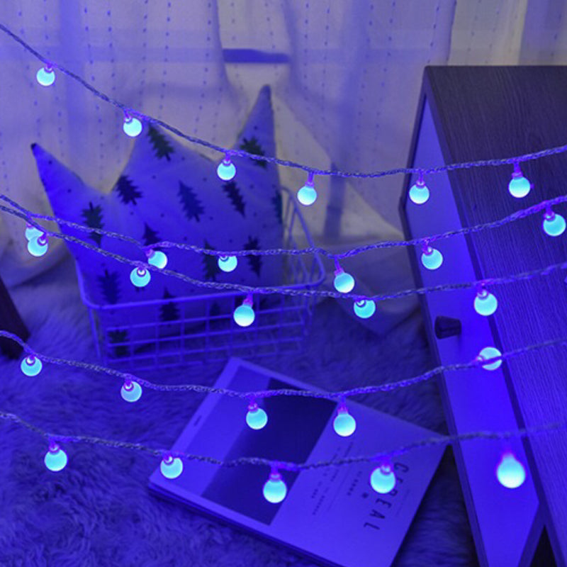 Globe String Lights - Plug-in & USB Powered - CCC Plug - For Indoor Outdoor Wedding Party  Festival Decoration