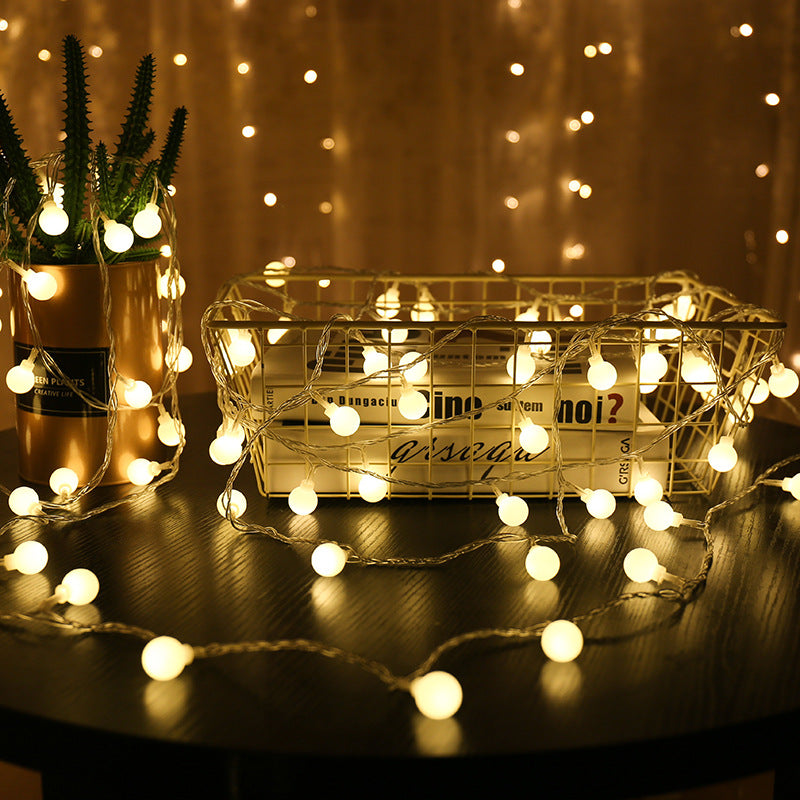 Globe String Lights - Plug-in & USB Powered - CCC Plug - For Indoor Outdoor Wedding Party  Festival Decoration