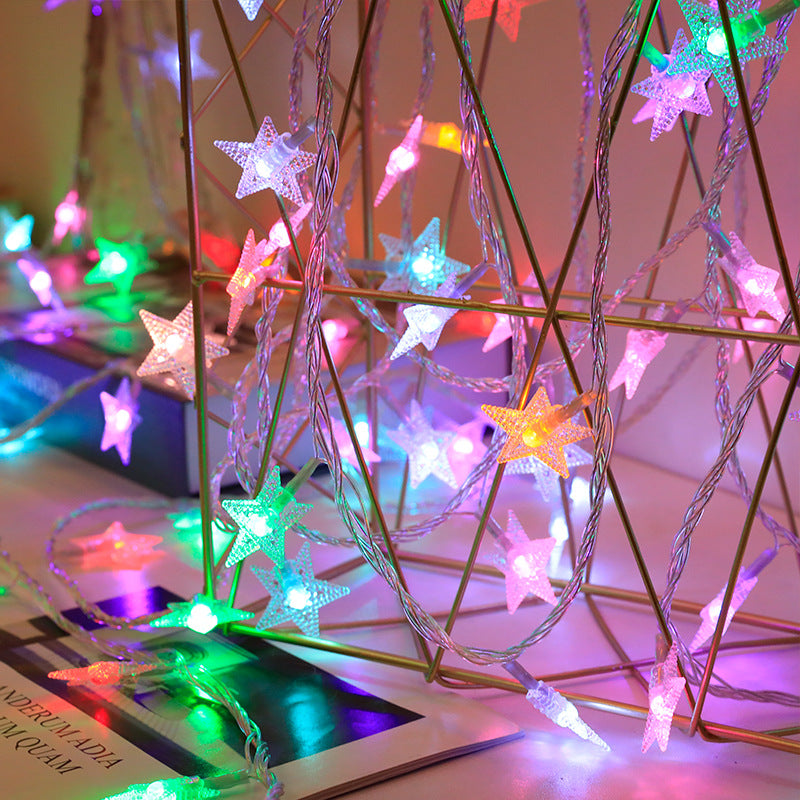 Star String Lights - Plug-in & USB Powered - CCC Plug - For Indoor Outdoor Wedding Party  Festival Decoration
