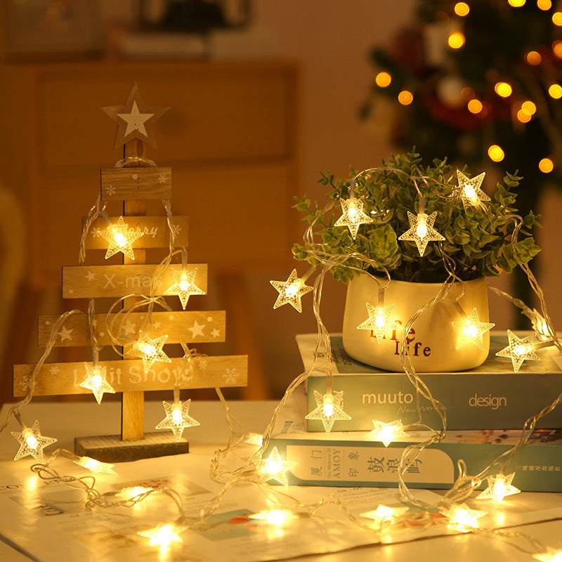 Star String Lights - Battery Operated - For Indoor Outdoor Wedding Party  Festival Decoration