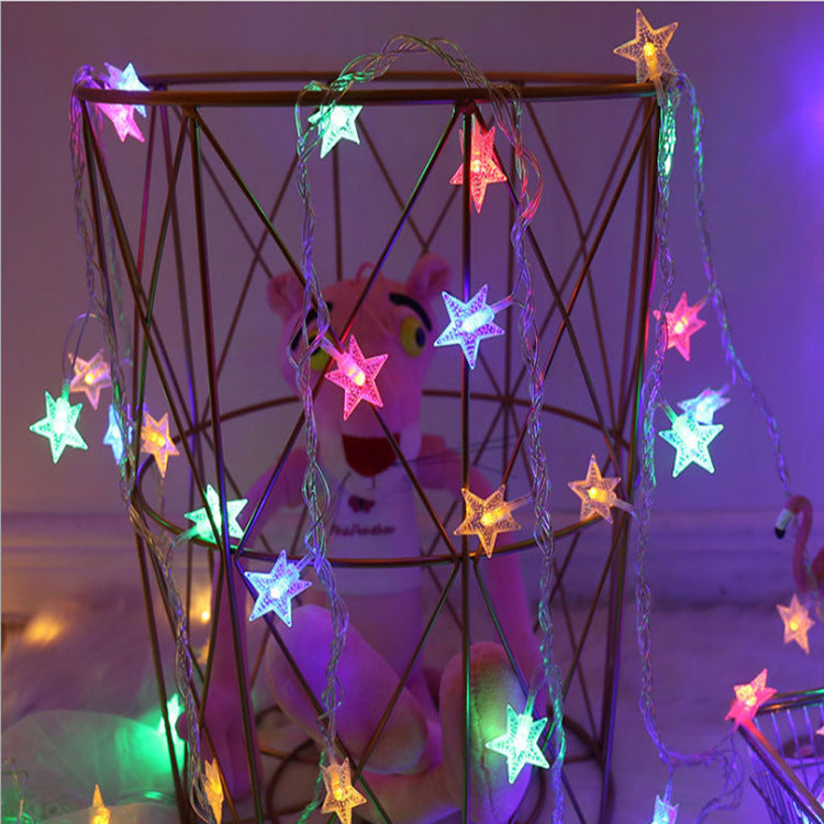Star String Lights - Battery Operated - For Indoor Outdoor Wedding Party  Festival Decoration