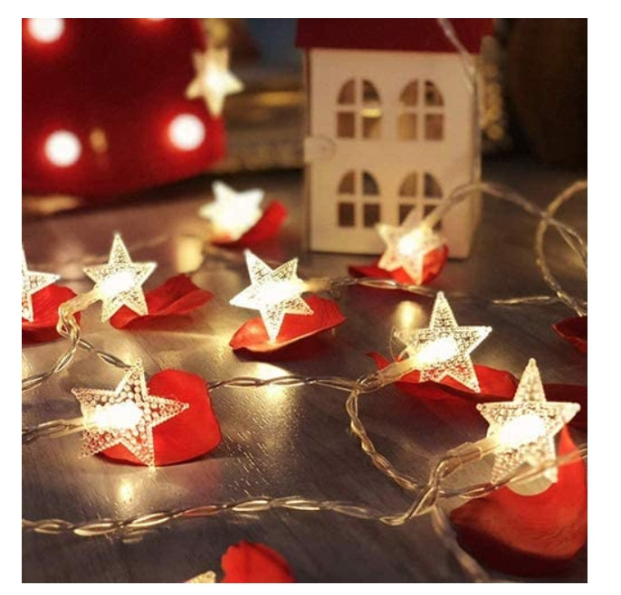 Star String Lights - Plug-in & USB Powered - CCC Plug - For Indoor Outdoor Wedding Party  Festival Decoration