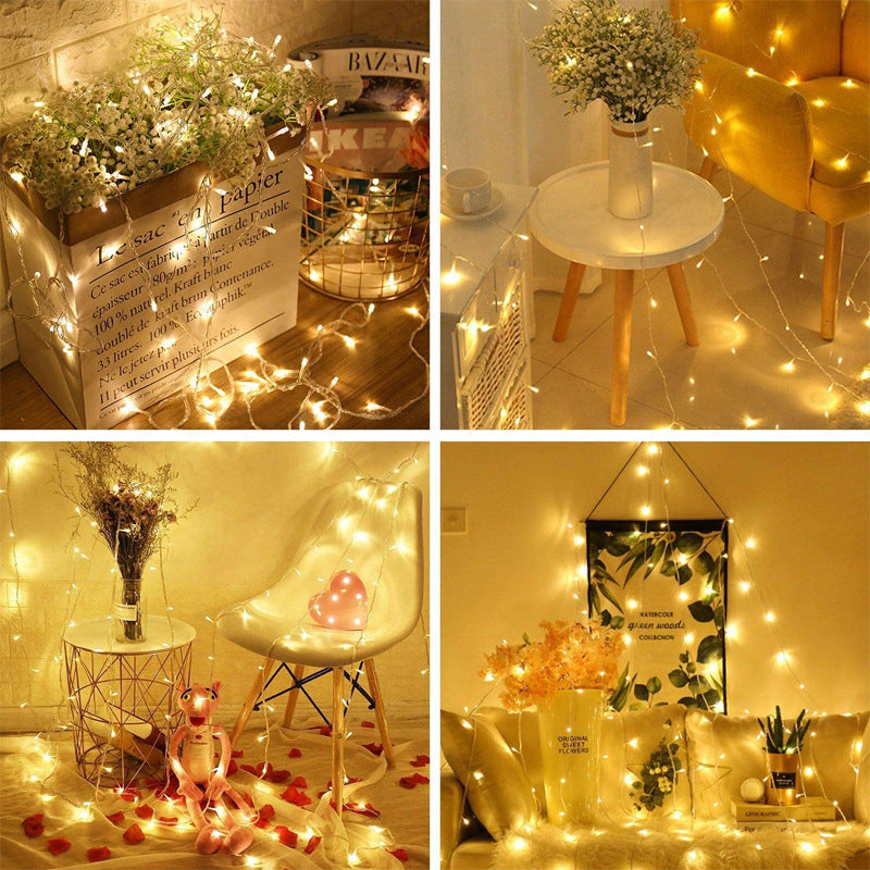 LED String Lights - Plug-in Powered - EU/CCC Plug - For Indoor Outdoor Wedding Party  Festival Decoration