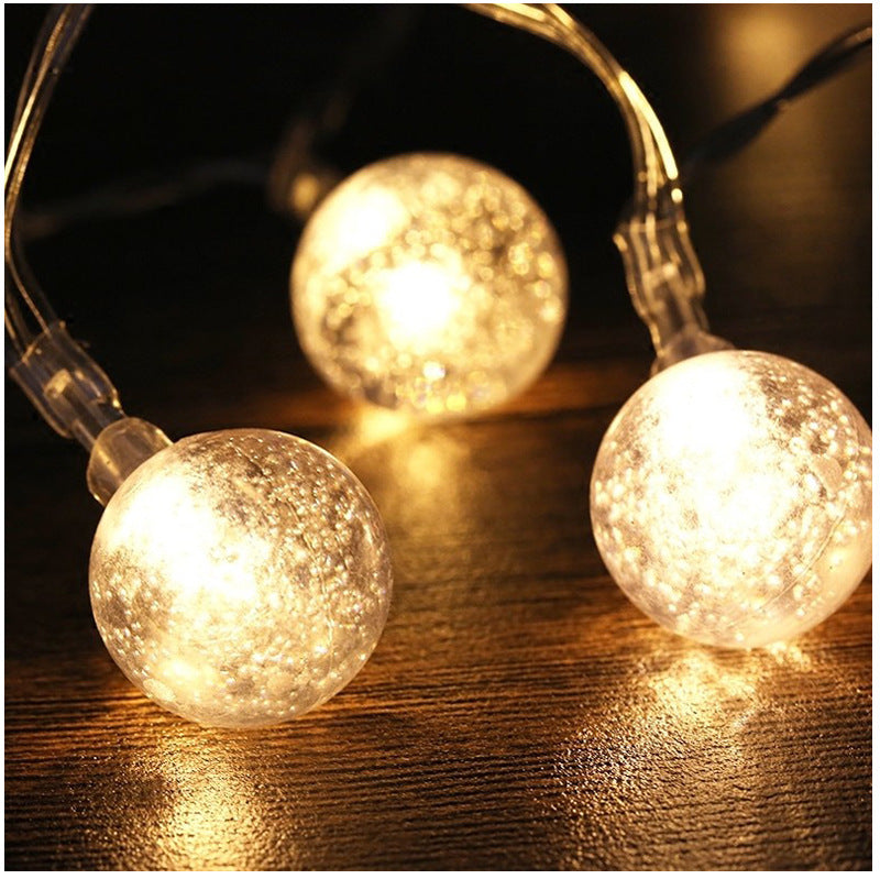 Bubble Ball String Lights - Battery Operated - For Indoor Outdoor Wedding Party  Festival Decoration