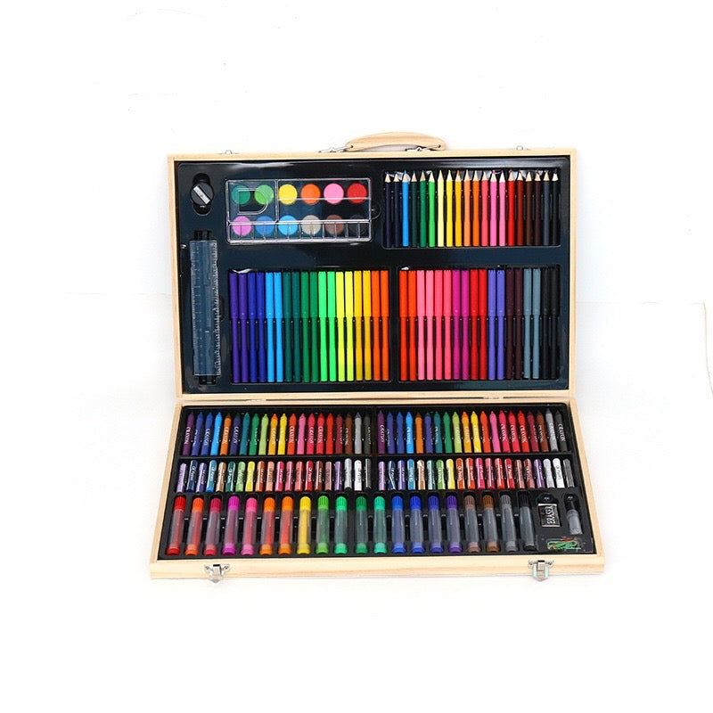 Painting Series Set - Value 180 Count Set - Wooden Gift Box