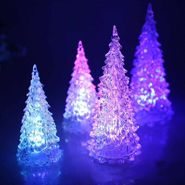 Christmas Night Light - Glowing Christmas Tree Lamp - LED Xmas Tree - Home Shop Mall Decoration