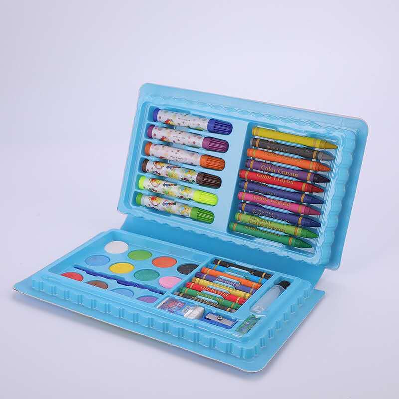 Painting Series Set - 42 Pieces Set - Painting Pen and Crayon Combination - Exquisite Box Gift