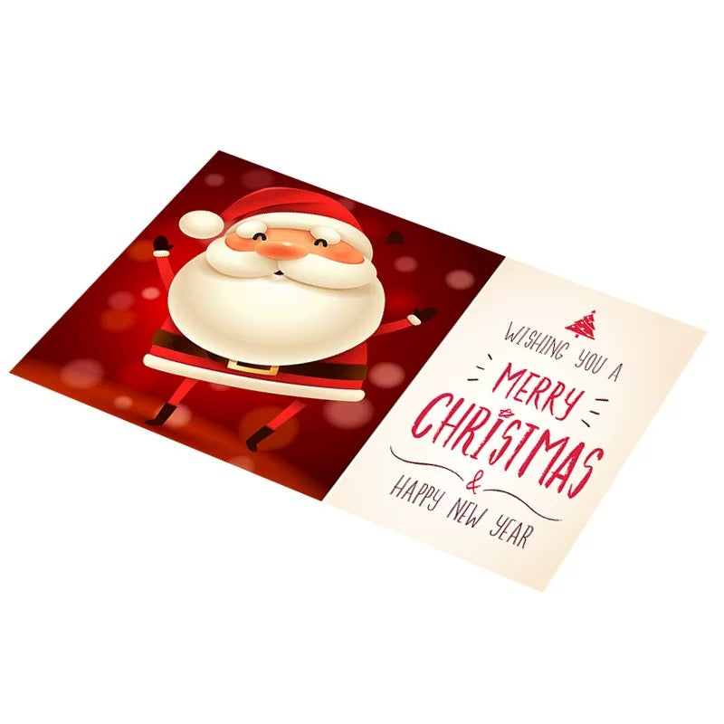 Christmas Placemats - PVC Place Mat for Dining Table -  Easy to Clean Heat Insulation Mats