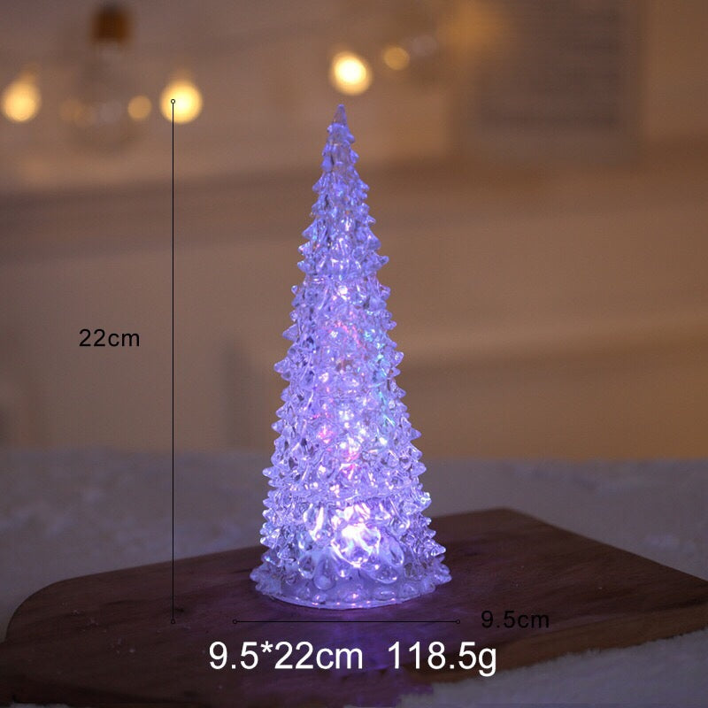 Christmas Night Light - Glowing Christmas Tree Lamp - LED Xmas Tree - Home Shop Mall Decoration