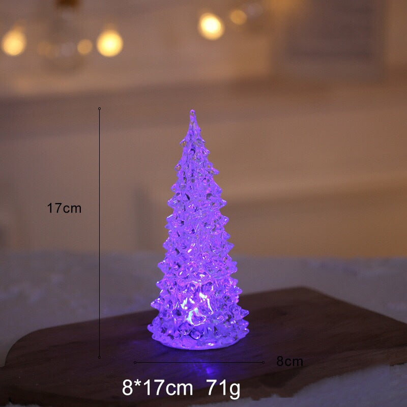 Christmas Night Light - Glowing Christmas Tree Lamp - LED Xmas Tree - Home Shop Mall Decoration