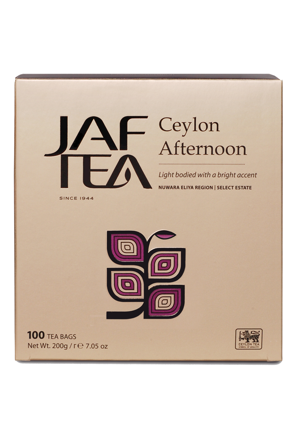 JAF TEA - Tea Bag - Ceylon Afternoon - Regular Tea Bags 100×2g