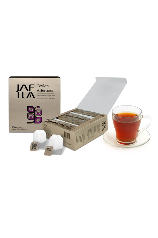 JAF TEA - Tea Bag - Ceylon Afternoon - Regular Tea Bags 100×2g