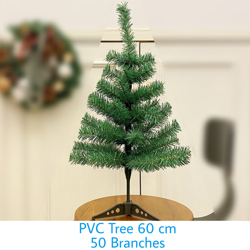 Christmas Tree - PVC Tree - Green - 60 cm / 90 cm / 150 cm