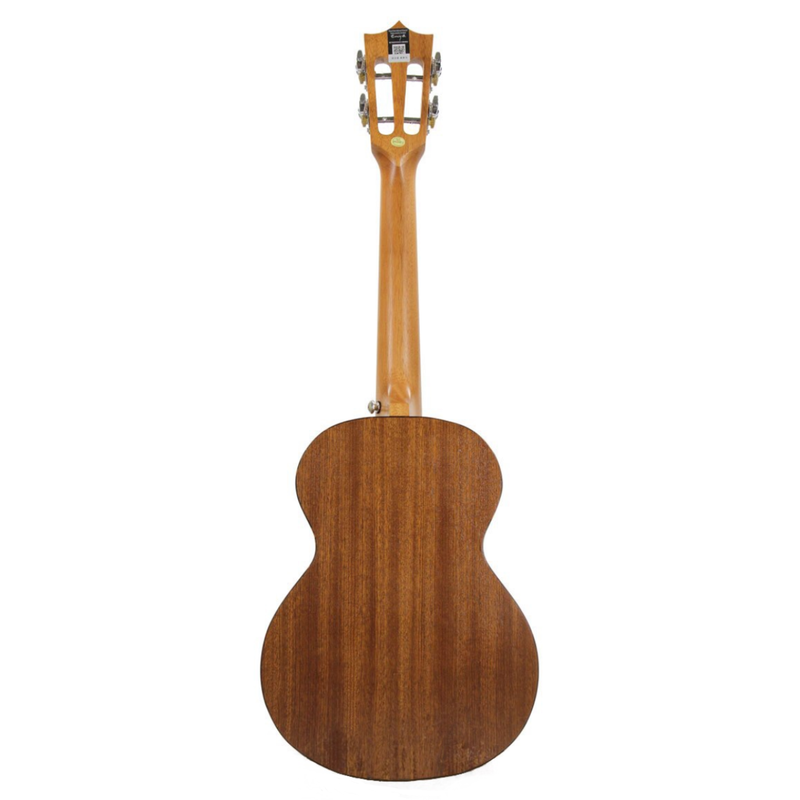 Kaka Solid Top Tenor 26" Ukulele – Spruce Inlay Ukulele  - With Beginner Kit includes Cover, Picks (5 pcs), Tuner, Strap