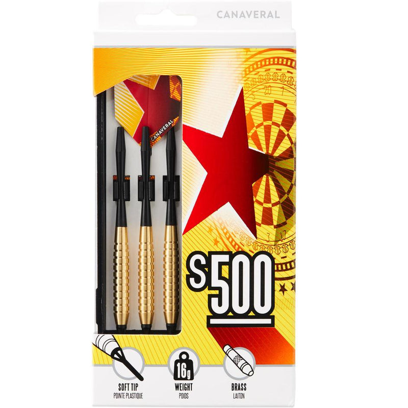 Canaveral S500 - Soft Tip Darts - 3-Pack