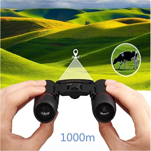 Pocket Mini Binoculars-Day and Night Used-HD Wide Angle-Portable Outdoor Binoculars