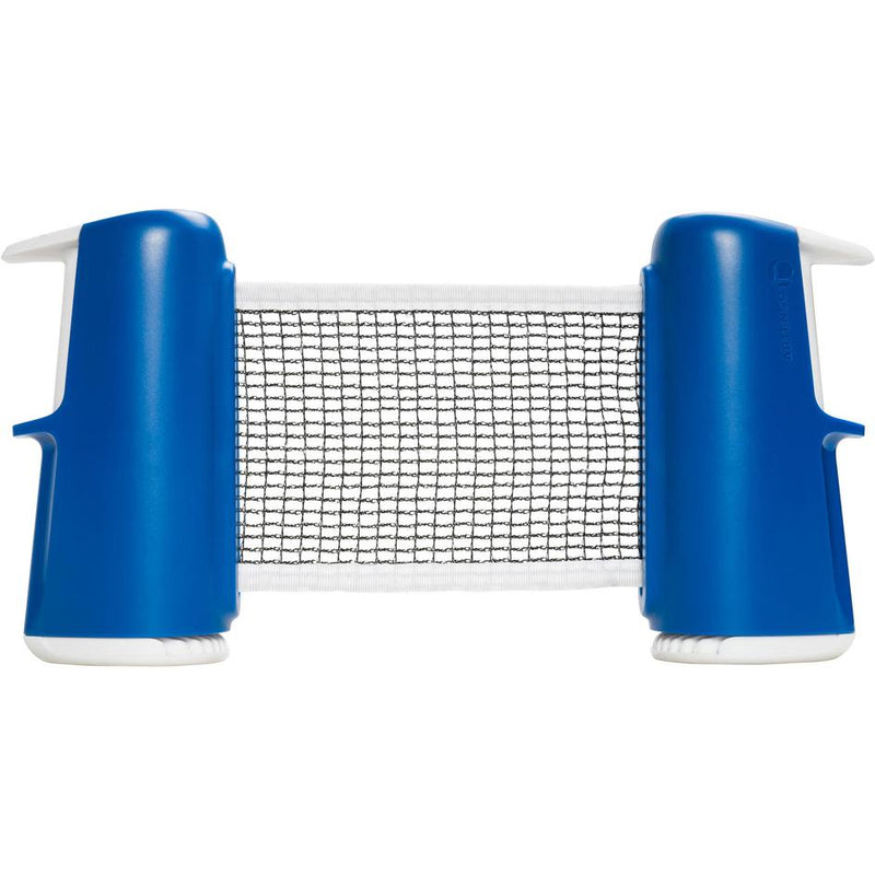 Indoor Table Tennis Set with Rollnet + 2 Paddles + 2 Balls