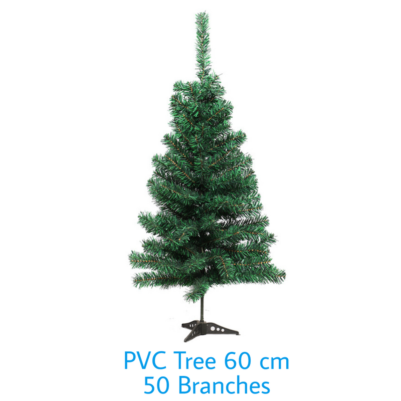 Christmas Tree - PVC Tree - Green - 60 cm / 90 cm / 150 cm