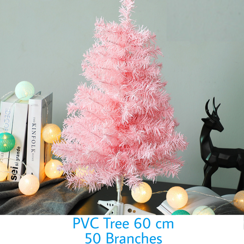 Christmas Tree - PVC Tree - Pink - 60 cm / 90 cm / 150 cm