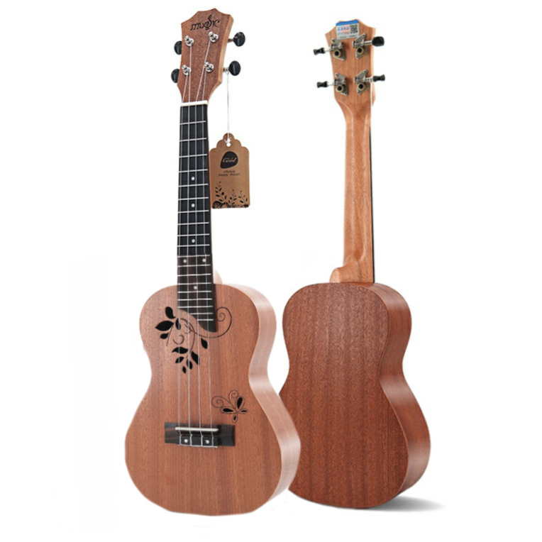 Multi-layer Plywood Material 23" Ukulele - Sapele Top Butterfly