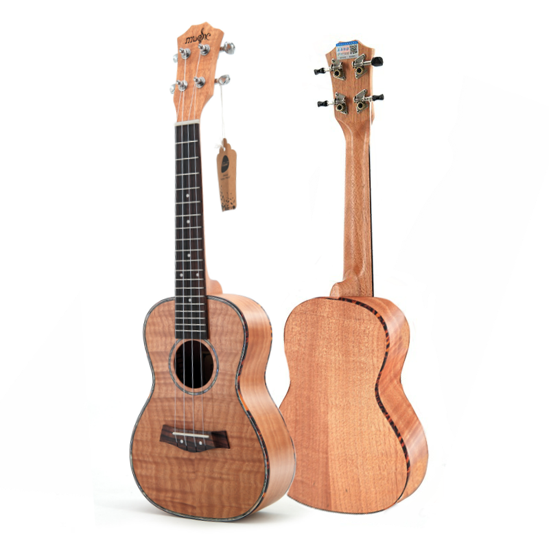 Multi-layer Plywood Material 23" Ukulele - Tiger Pattern Augustan Wood Top