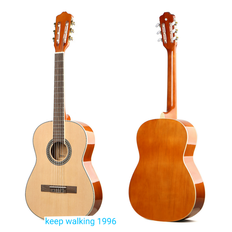 Classical Deviser 39" Guitar - Light Wood – Spruce Wood Top