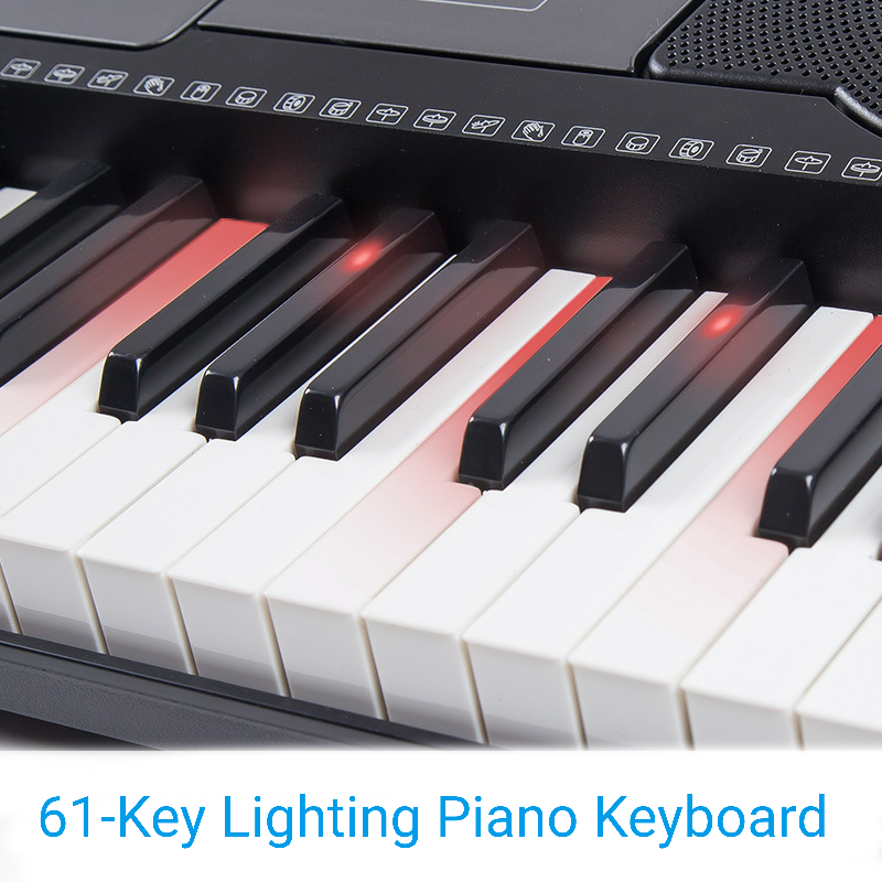 Electronic Keyboard Lighting MK 61 Keys Musical Instruments for Beginner